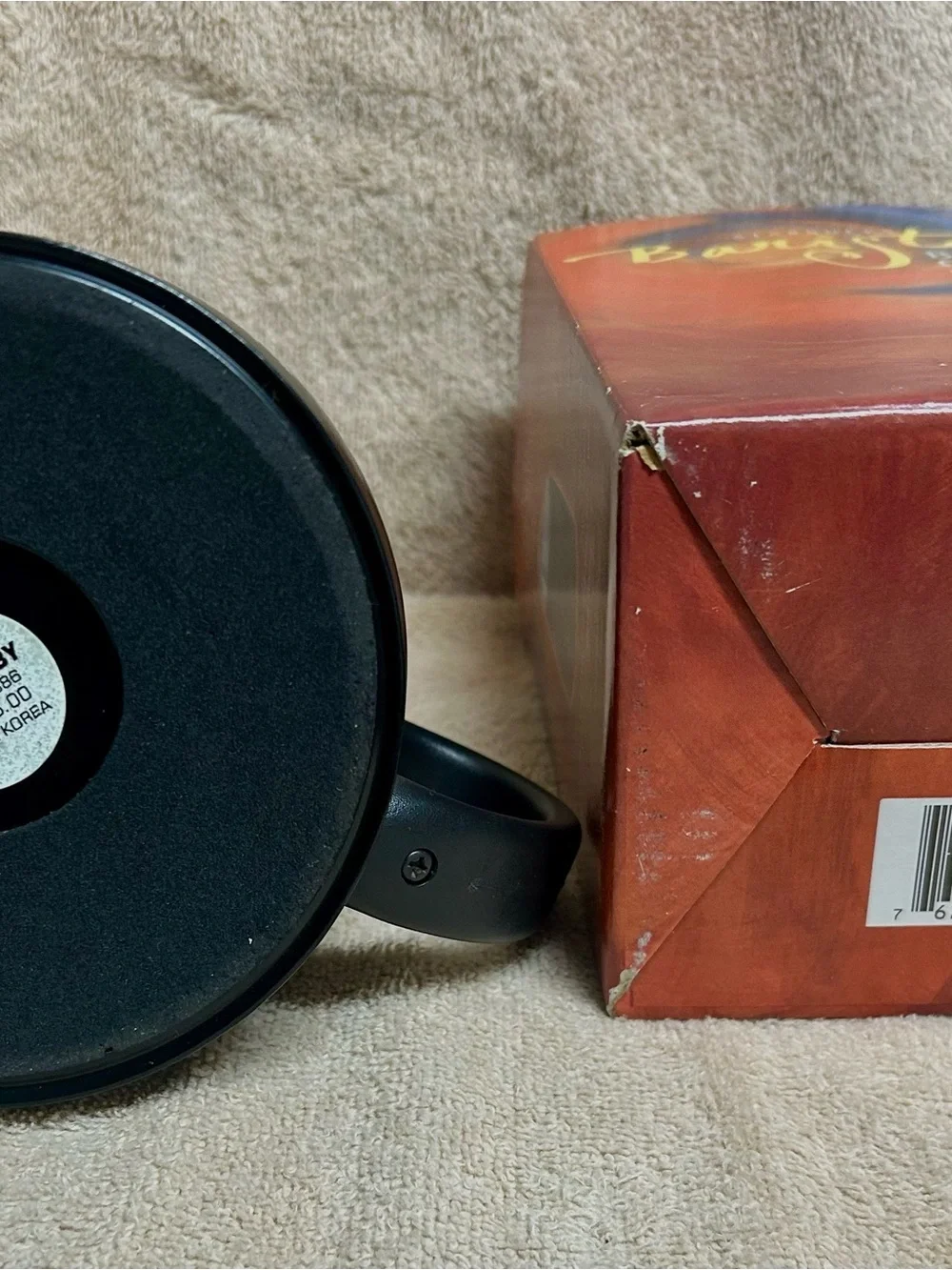 Vintage Starbucks travel mug “ original logo” & bean grinder